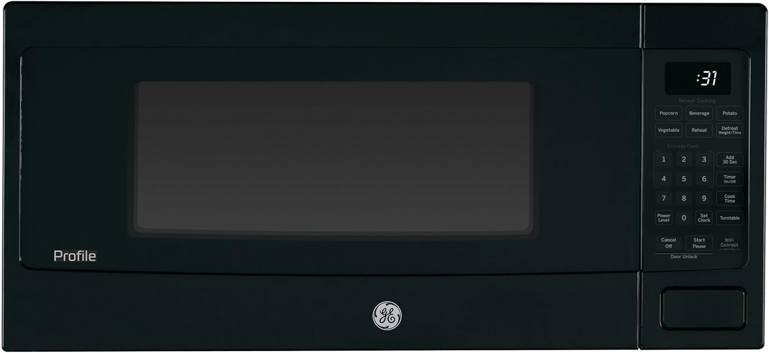 GE Profile Countertop Microwave with Scan-to-Cook, Wi-Fi & Built-In Ca