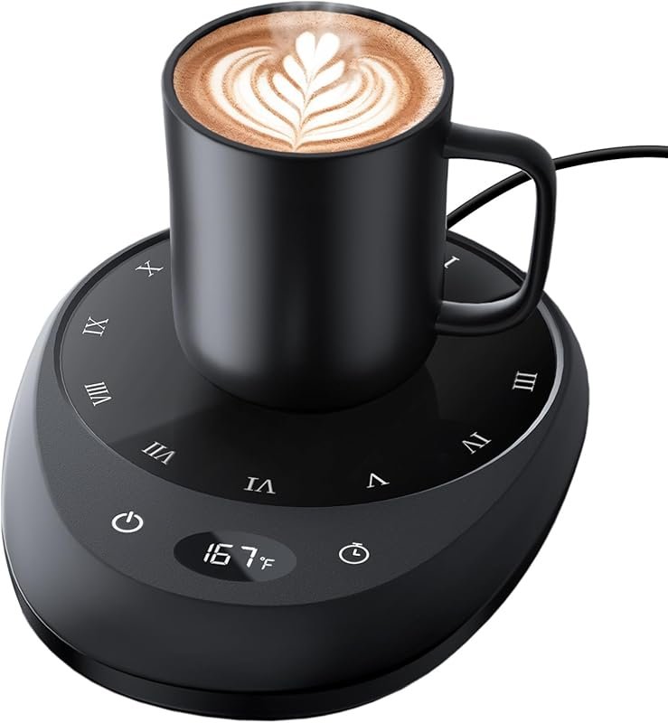 MEION Coffee Mug Warmer with 4 Temp Settings, Smart Gravity Sensor, Au