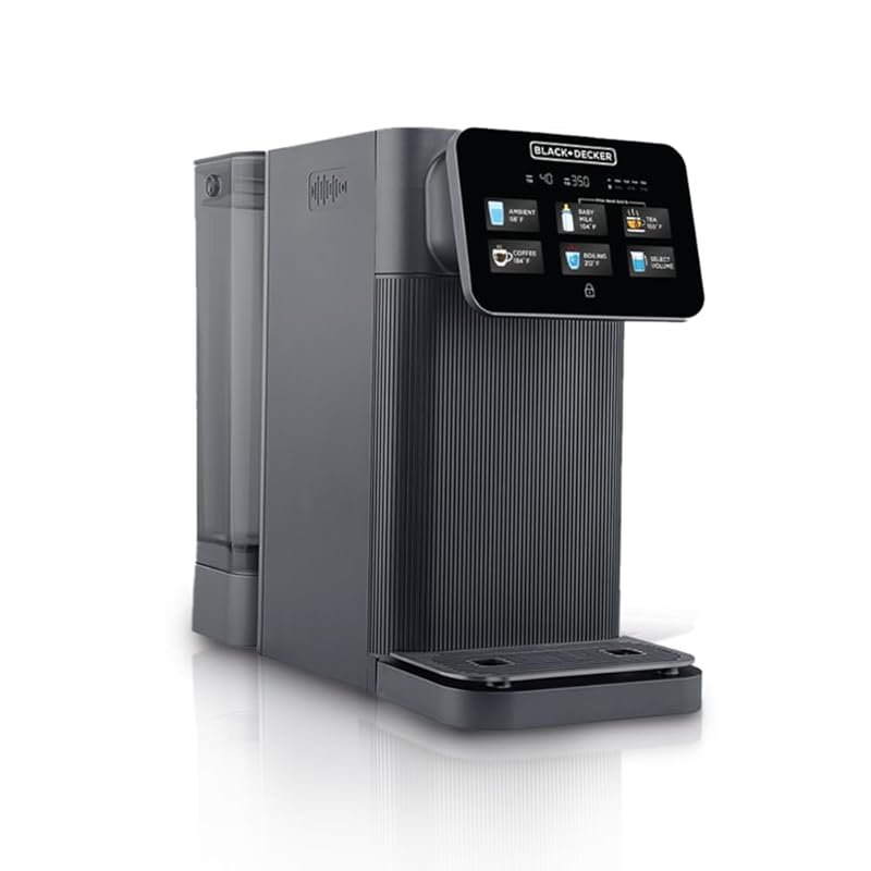 BLACK+DECKER Countertop RO+UV Water Filter, Hot & Ambient Water, 5-Sta