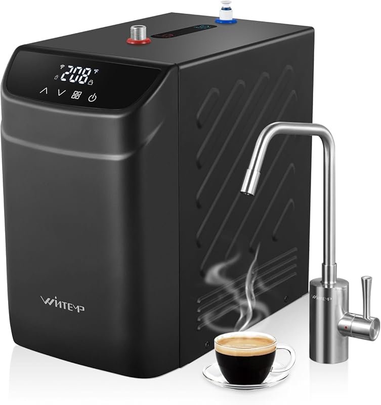 110V Under-Sink Hot Water Boiler with Digital Temperature Control and 