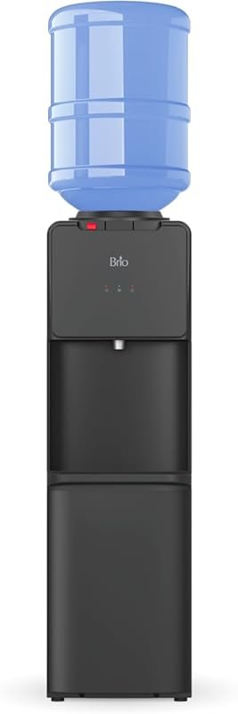 Brio 130 Series Top-Load Water Cooler for 3 & 5 Gallon Bottles, Spill-