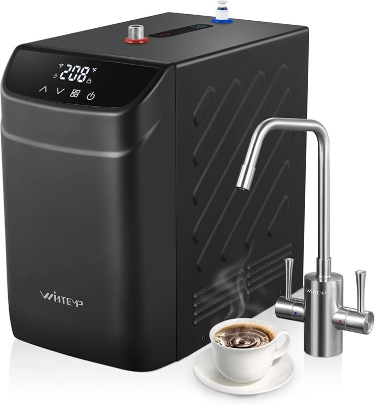 Instant Hot & Cold Water Dispenser with Smart WiFi Control, Precise Te