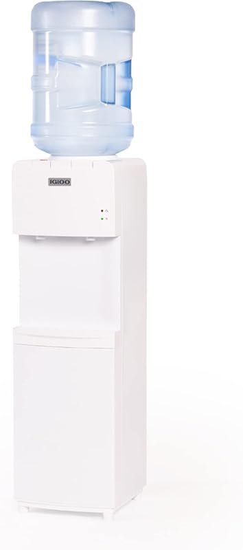 Igloo Top Loading Water Cooler with Hot & Cold Settings, Child Safety 