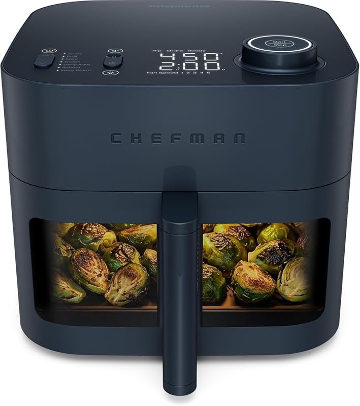 Chefman 7-in-1 Air Fryer with 8 Qt Capacity & TurboFry Pro Technology 