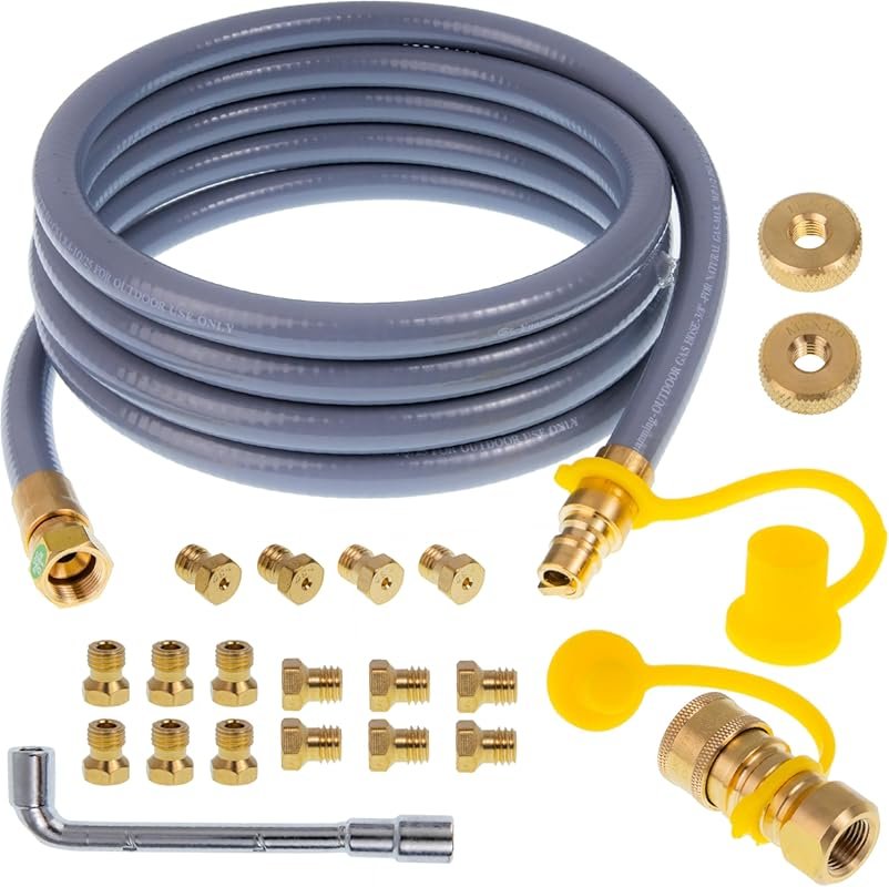 BlueStars 5249 Propane to Natural Gas Conversion Kit for BlackStone Gr