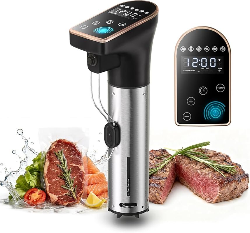 1300W IPX7 Waterproof Sous Vide Precision Cooker with Brushless Motor 