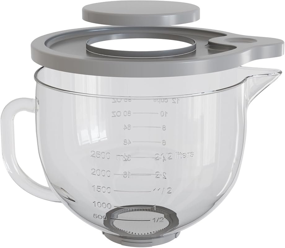 Compatible with KitchenAid 4.5 & 5-Quart Tilt-Head Mixers – Dishwasher