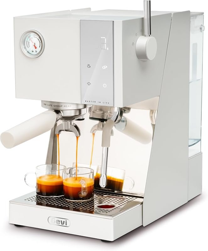 Smart 20 Bar Espresso Machine with Touch Display, PID Control & Milk F