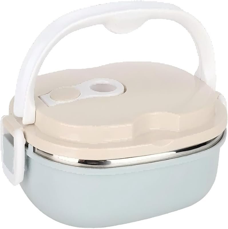 900ml 304 Stainless Steel Insulated Stackable Bento Lunch Box for Hot 