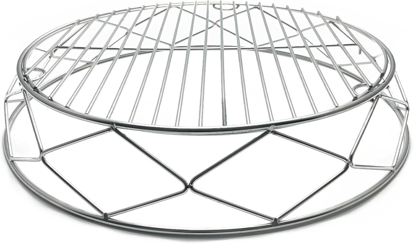 Stainless Steel Round Fire Pit Cooking Grates for Solo Stove Bonfire &