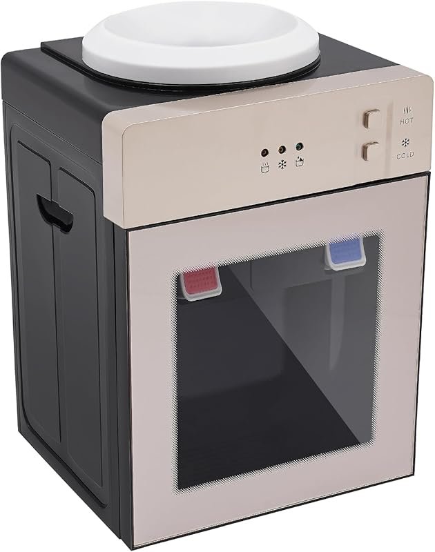 Desktop 110V hot and cold water cooler with efficient heating up to 19