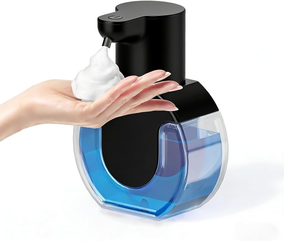 Touchless Automatic Foaming Soap Dispenser – Rechargeable, 4-Level Adj