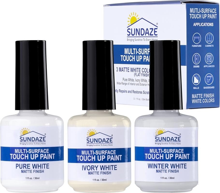 Sundaze Matte White Touch-Up Paint Pen Kit – Instant Repair for Cabine