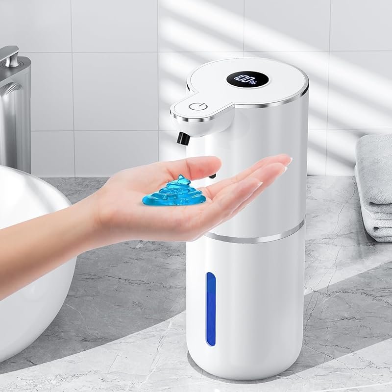 Automatic Soap Dispenser with Digital Display – Touchless, Rechargeabl