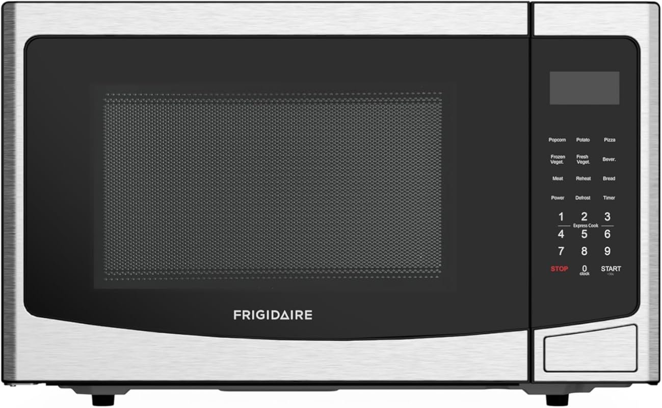 FRIGIDAIRE Microwave with Inverter Technology, 1.1 Cu.Ft, 1000W, Multi