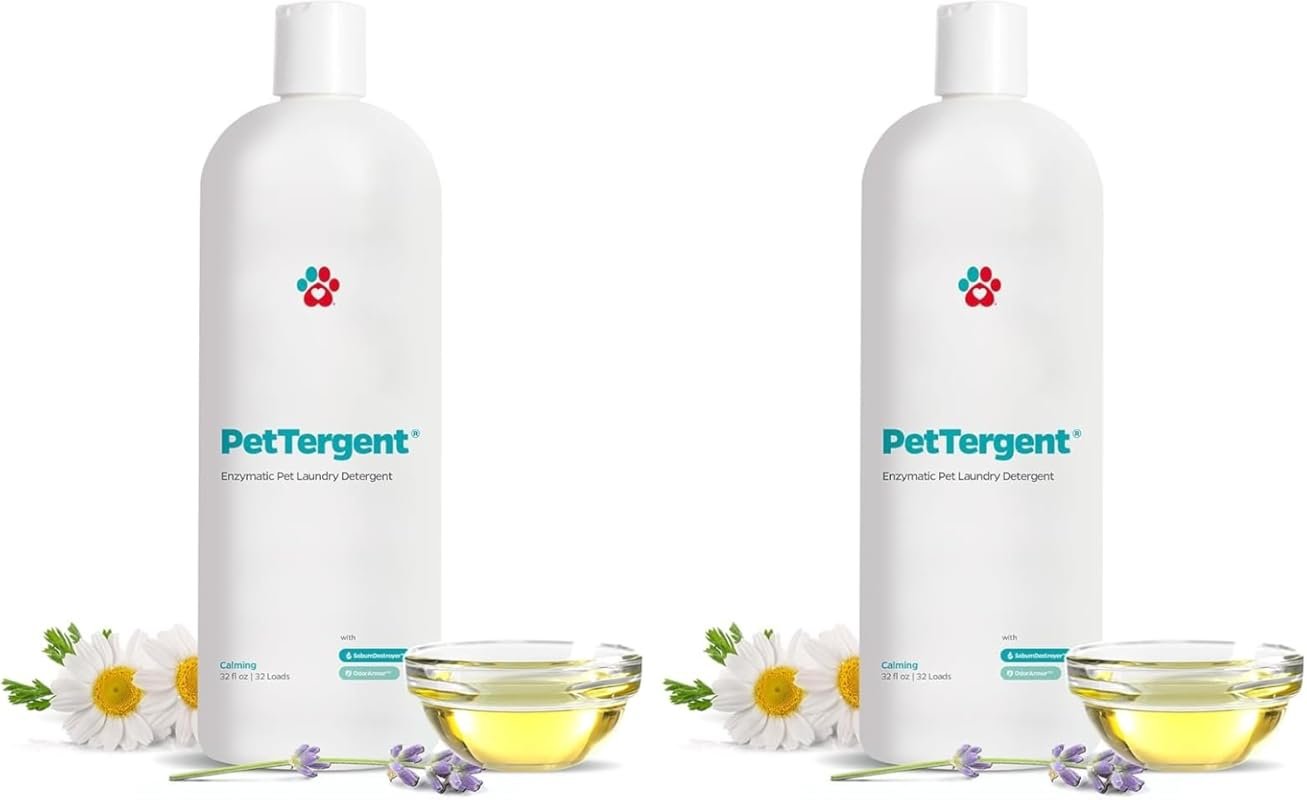 Pet Parents PetTergent Enzymatic Pet Laundry Detergent, 32 Loads, Odor