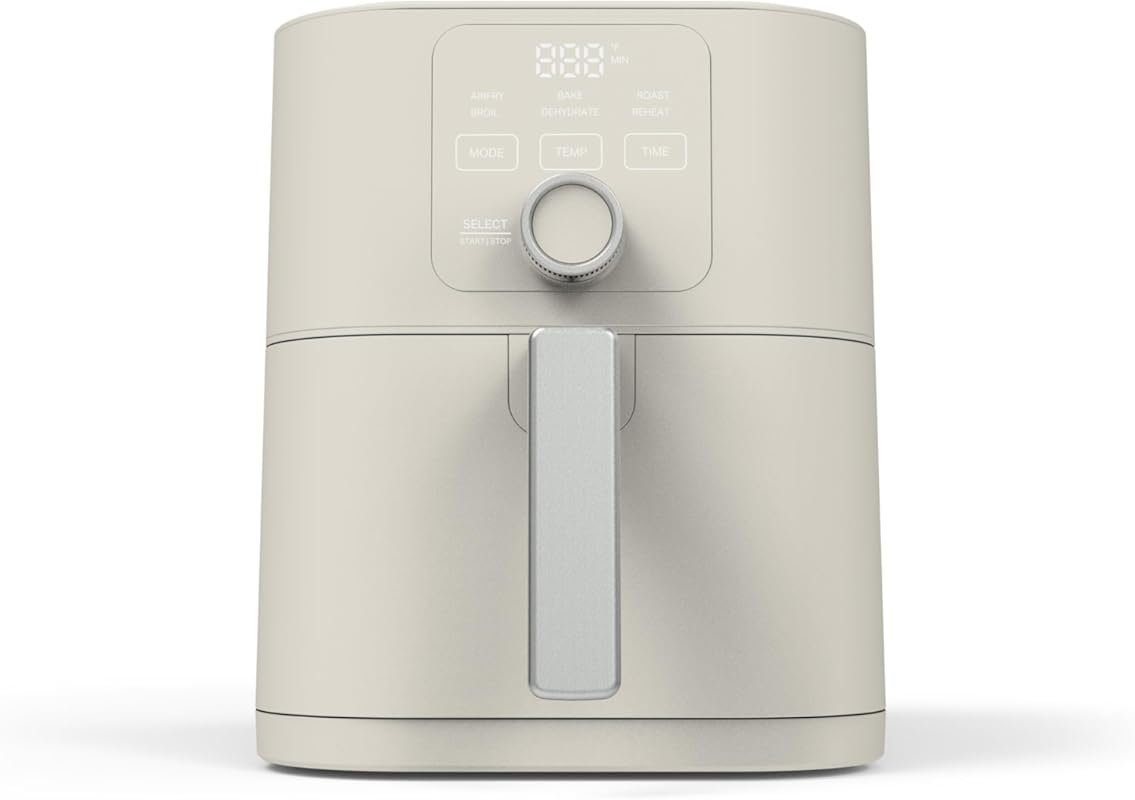 Martha Stewart 6QT Air Fryer, 6-in-1 Cooking, Ceramic Non-Stick Basket