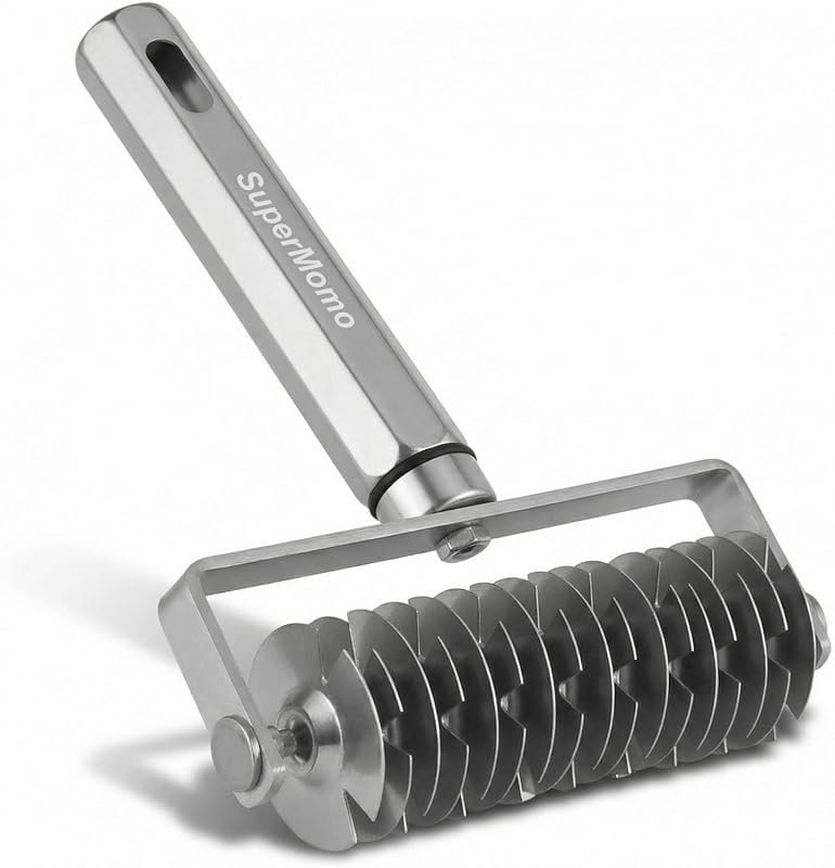 Create Perfect Lattice Dough at Home – Stainless Steel Pastry Cutter f