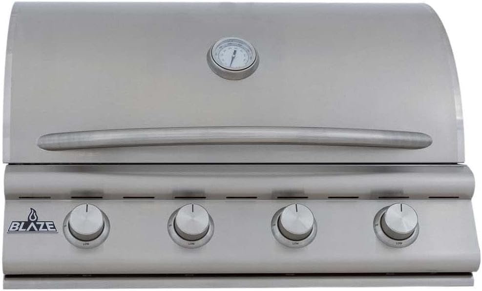 Blaze BCM 32-Inch 4-Burner Built-In Propane Grill with Stainless Steel
