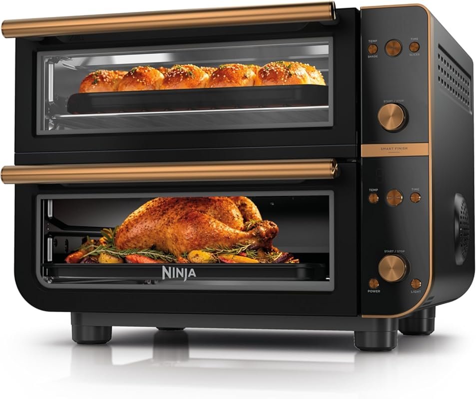 Ninja Double Oven Pro Smart XL 30.2 Qt Onyx 12-in-1 DualZone & Smart F