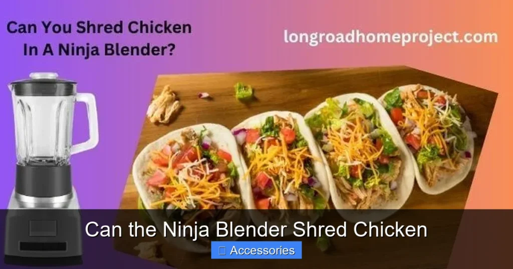 Can the Ninja Blender Shred Chicken