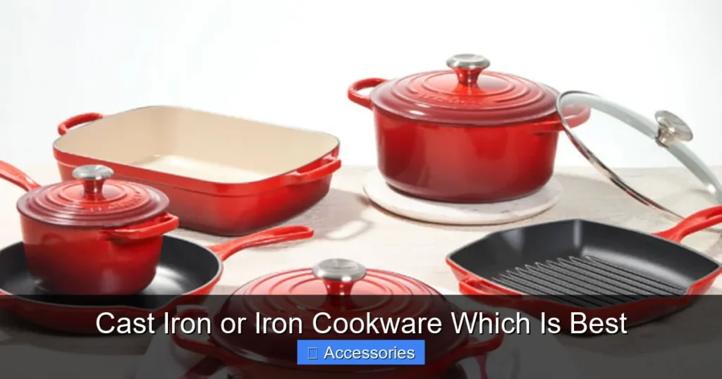 Cast Iron or Iron Cookware Which Is Best