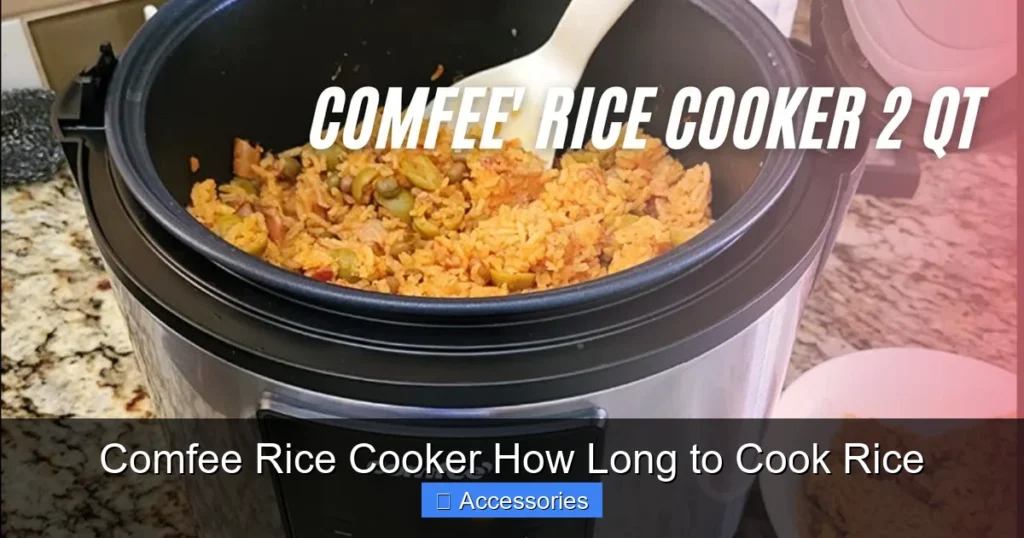 Comfee Rice Cooker How Long to Cook Rice