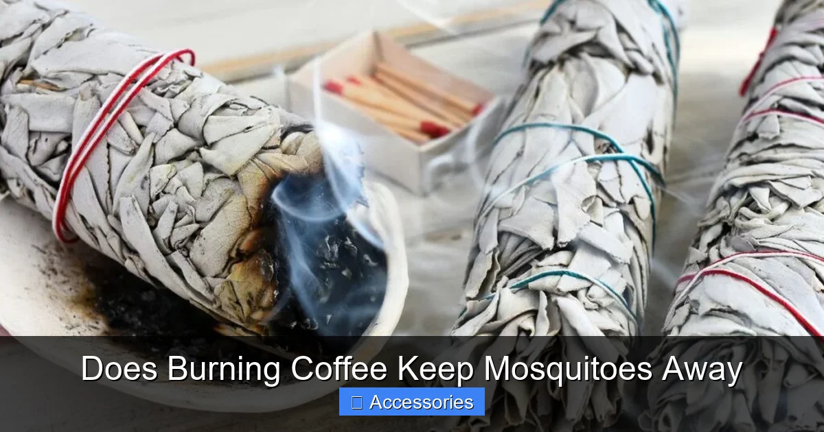 Does Burning Coffee Keep Mosquitoes Away