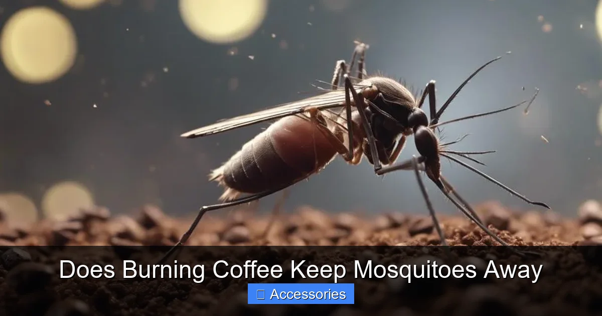 Does Burning Coffee Keep Mosquitoes Away