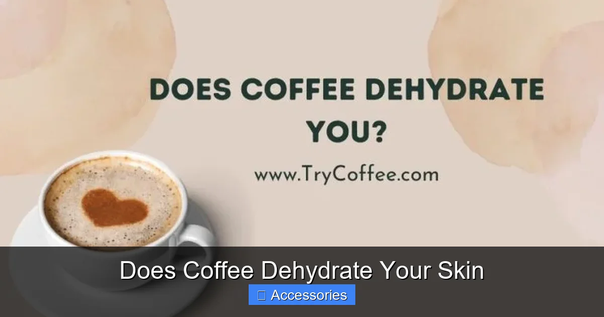 Does Coffee Dehydrate Your Skin