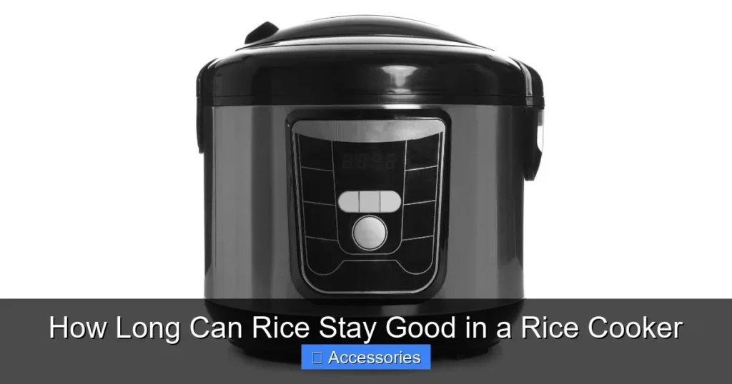 How Long Can Rice Stay Good in a Rice Cooker