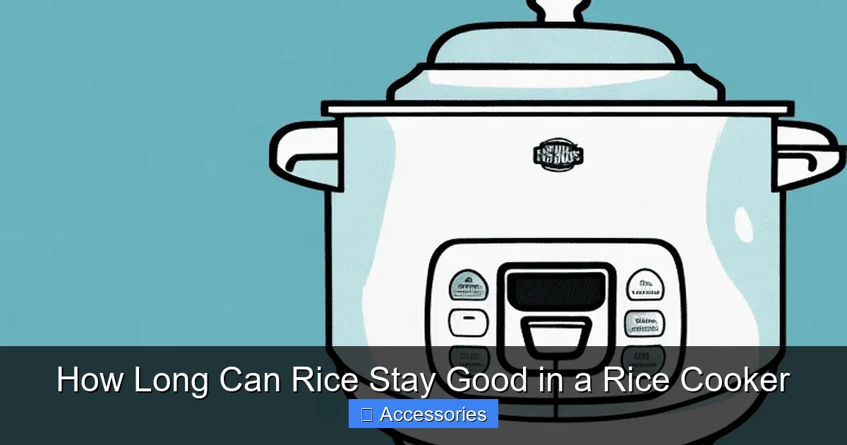 How Long Can Rice Stay Good in a Rice Cooker