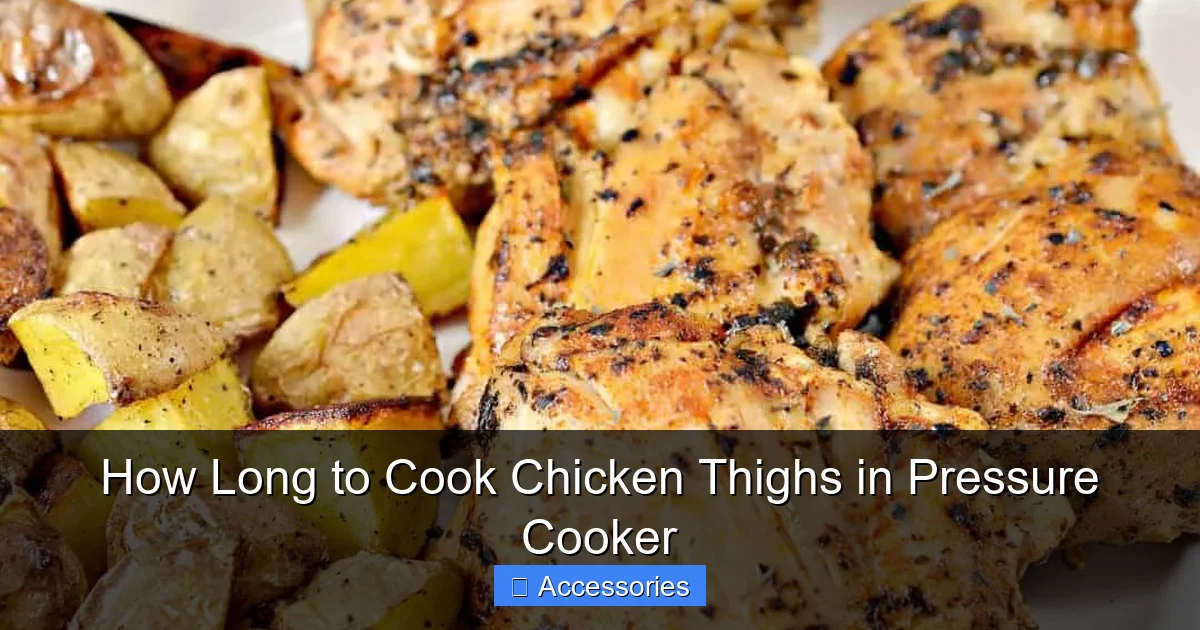 How Long to Cook Chicken Thighs in Pressure Cooker