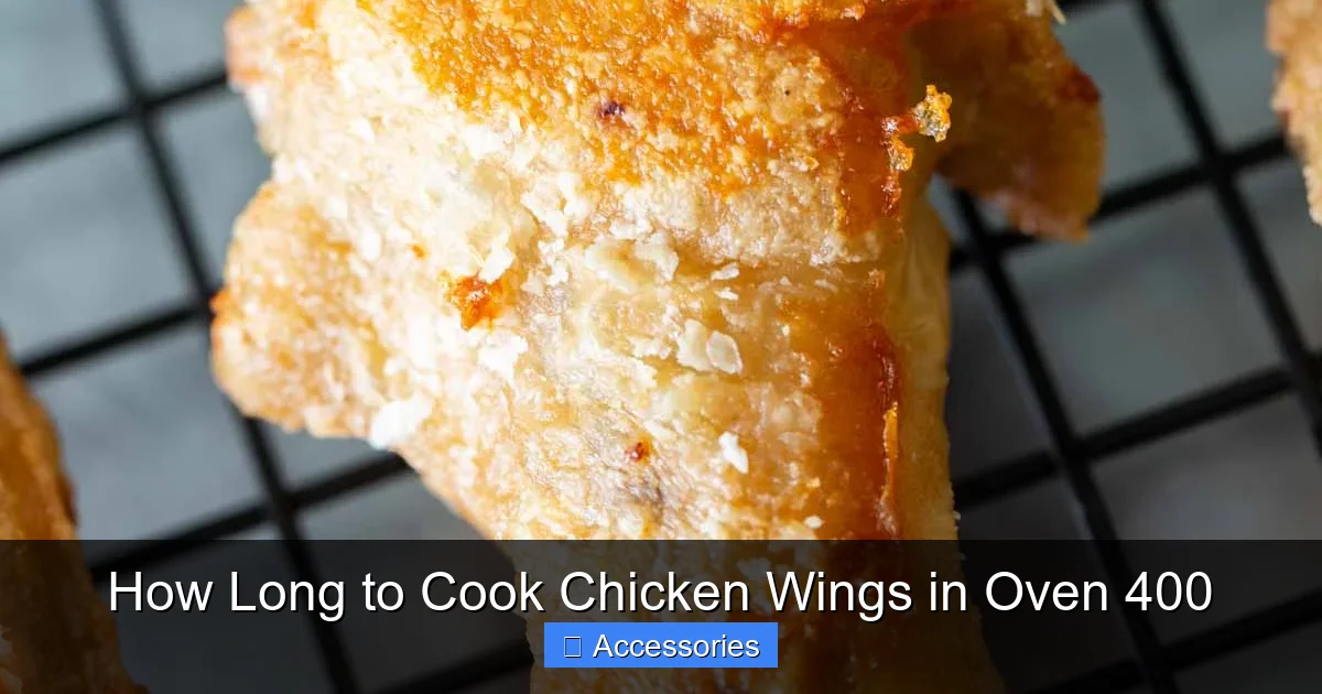 How Long to Cook Chicken Wings in Oven 400
