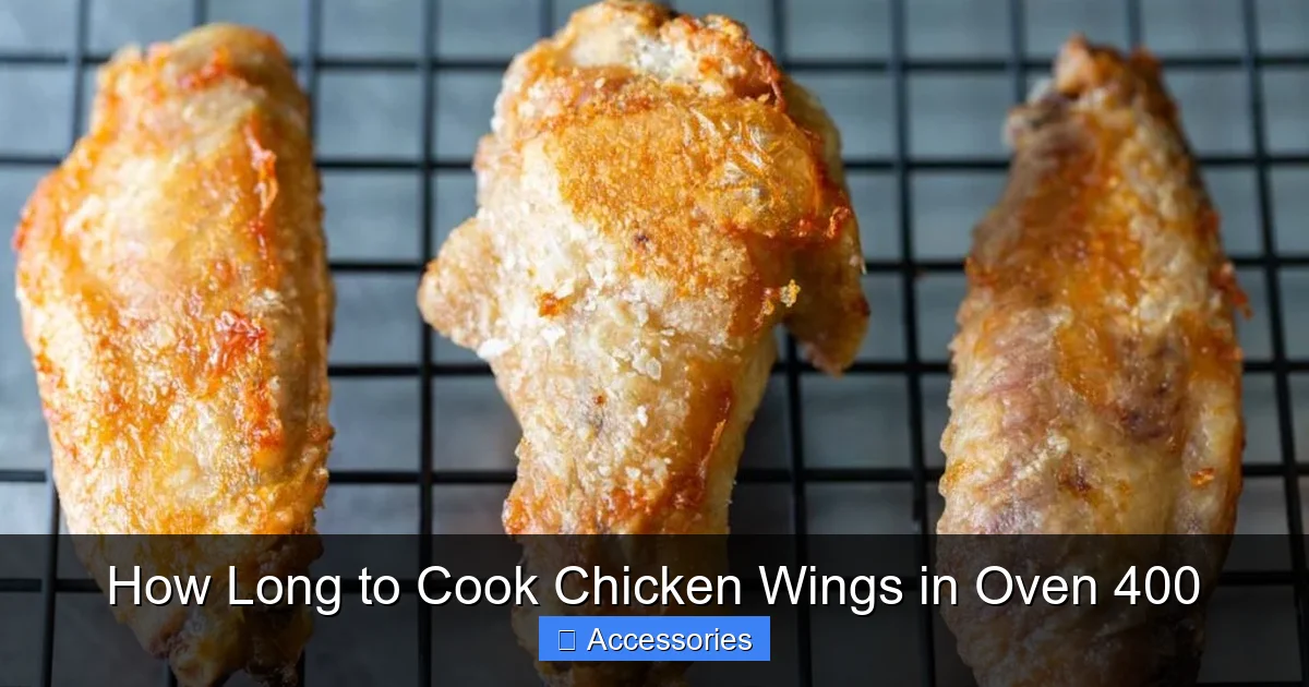 How Long to Cook Chicken Wings in Oven 400