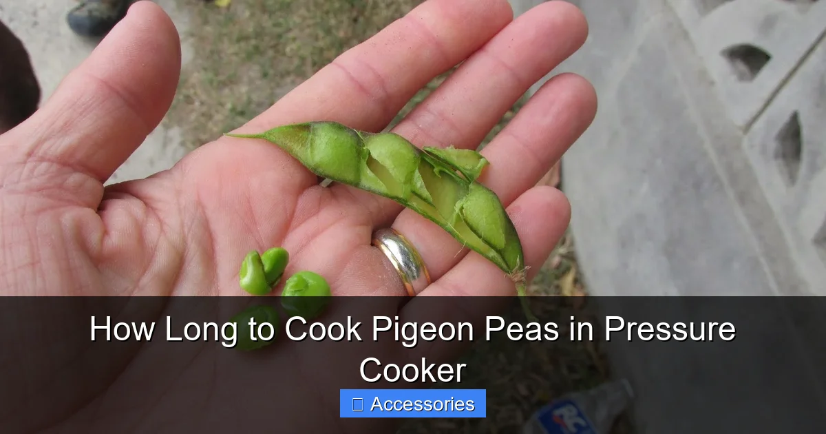 How Long to Cook Pigeon Peas in Pressure Cooker