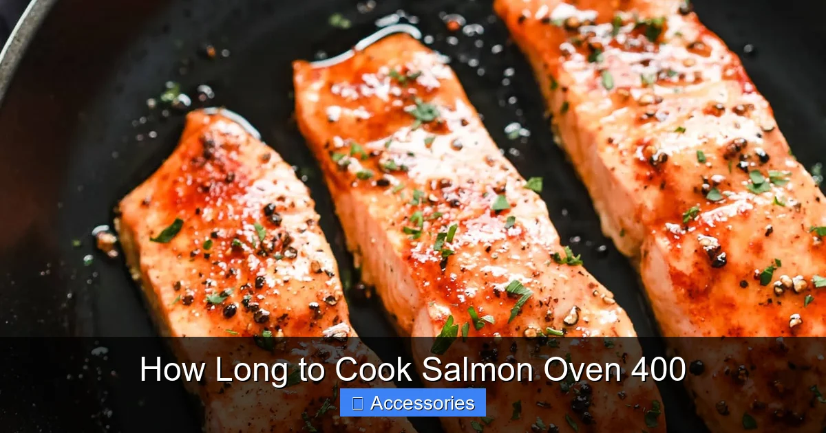 How Long to Cook Salmon Oven 400