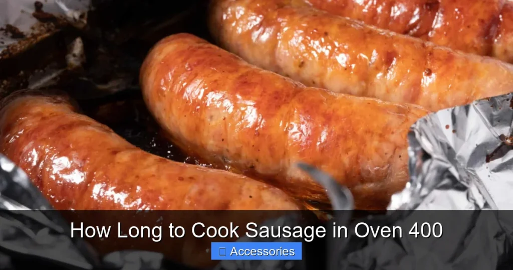 How Long to Cook Sausage in Oven 400
