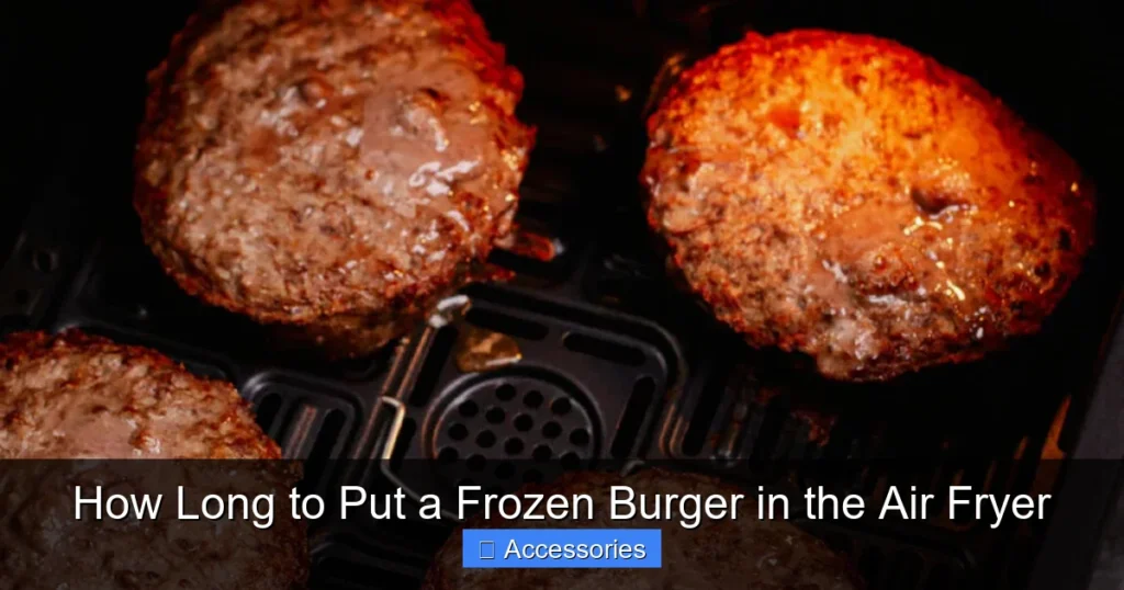 How Long to Put a Frozen Burger in the Air Fryer