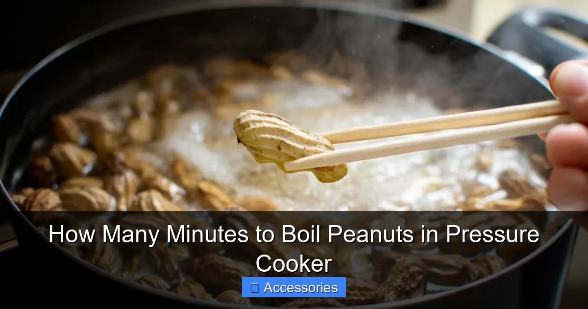 How Many Minutes to Boil Peanuts in Pressure Cooker