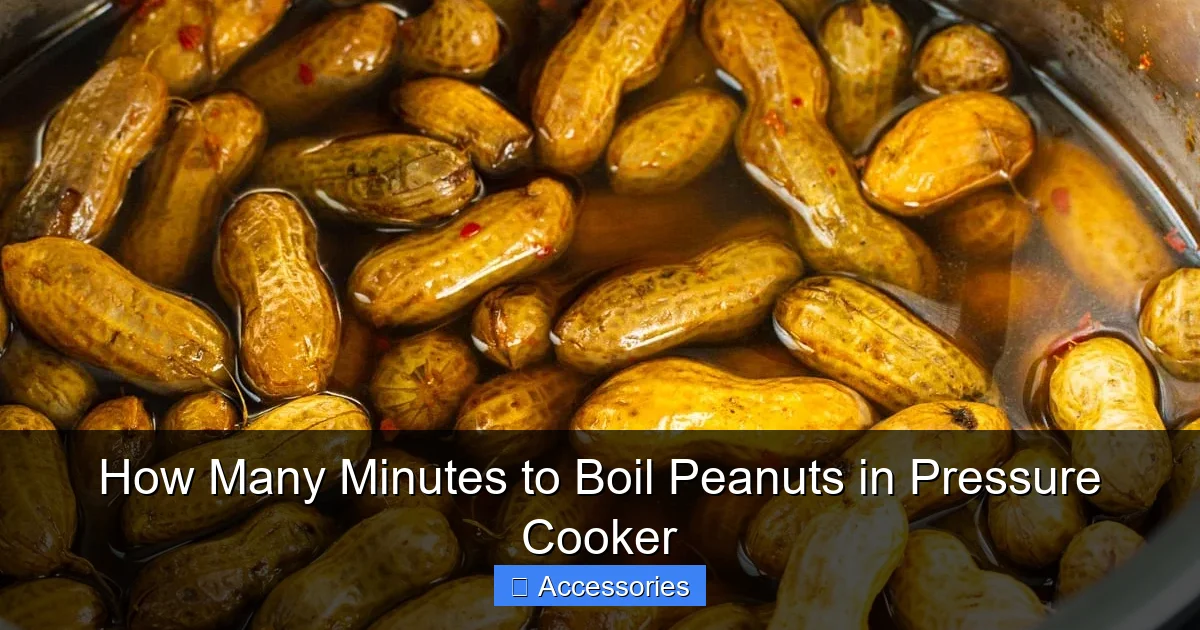 How Many Minutes to Boil Peanuts in Pressure Cooker