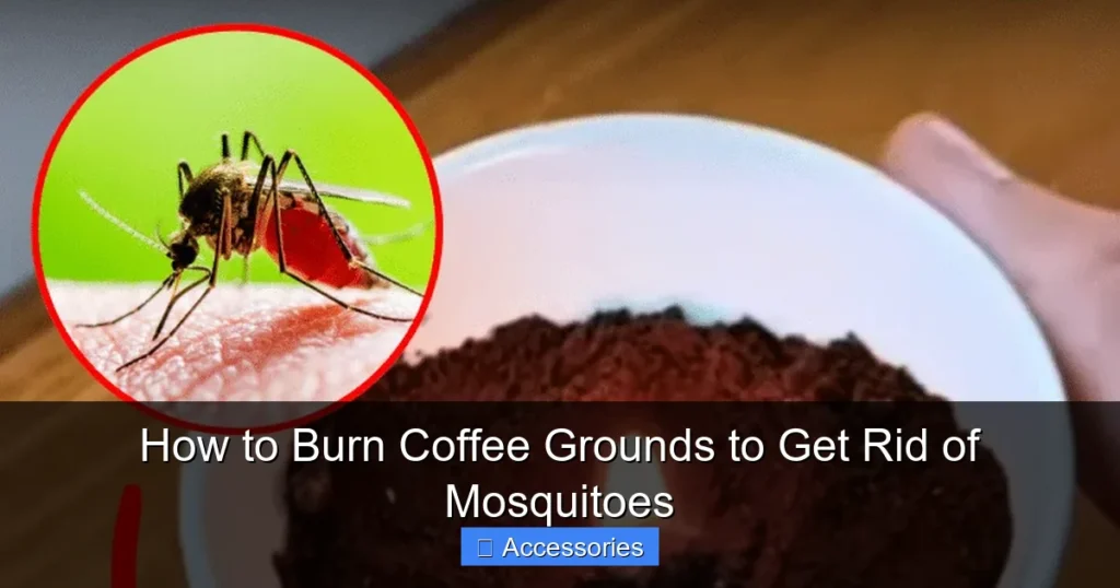 How to Burn Coffee Grounds to Get Rid of Mosquitoes