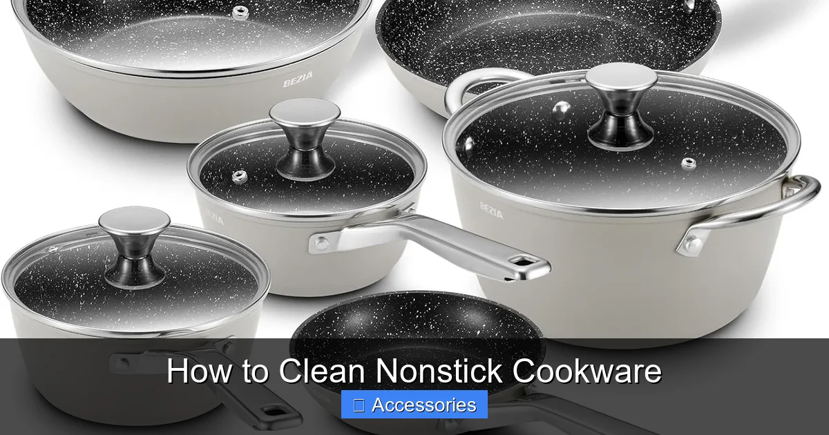 How to Clean Nonstick Cookware