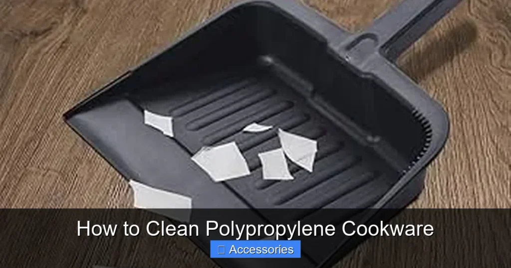 How to Clean Polypropylene Cookware