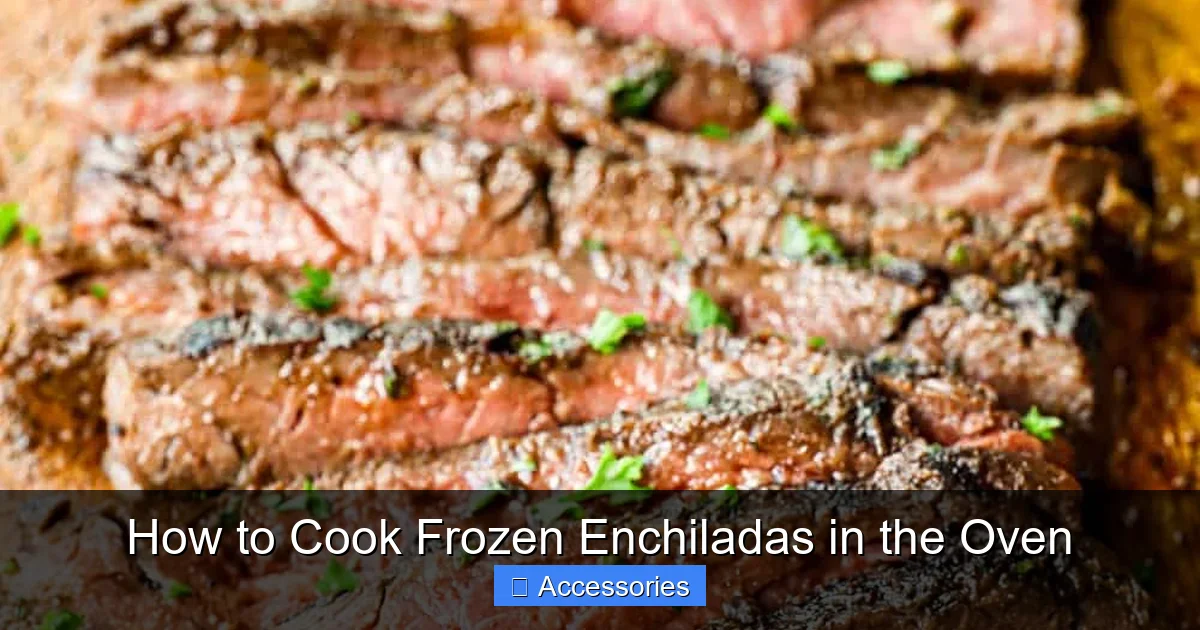 How to Cook Frozen Enchiladas in the Oven