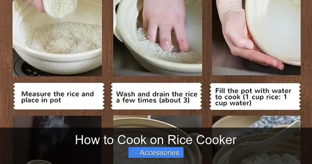 How to Cook on Rice Cooker