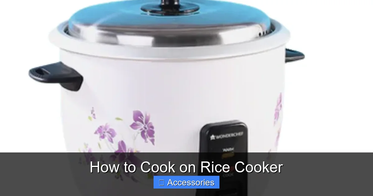 How to Cook on Rice Cooker