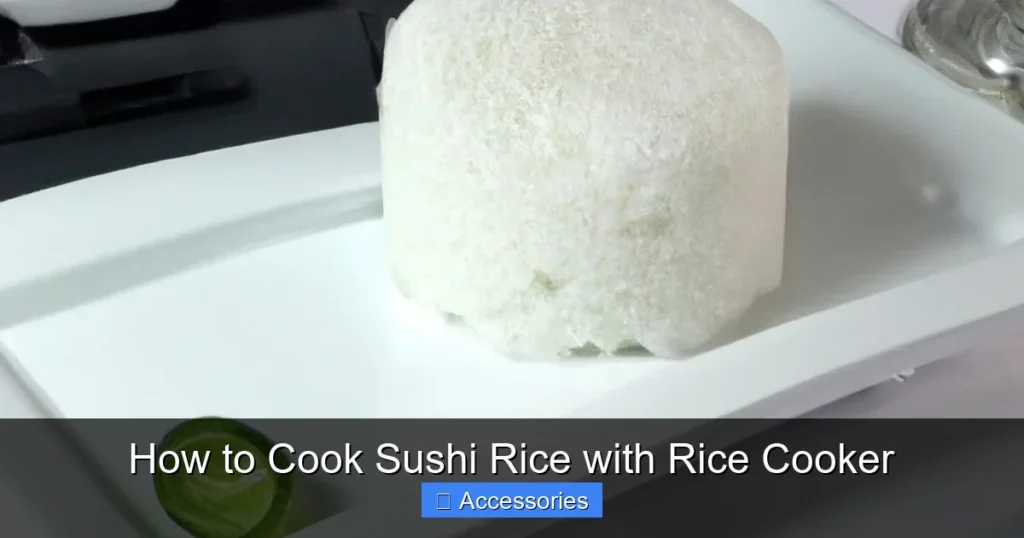 How to Cook Sushi Rice with Rice Cooker