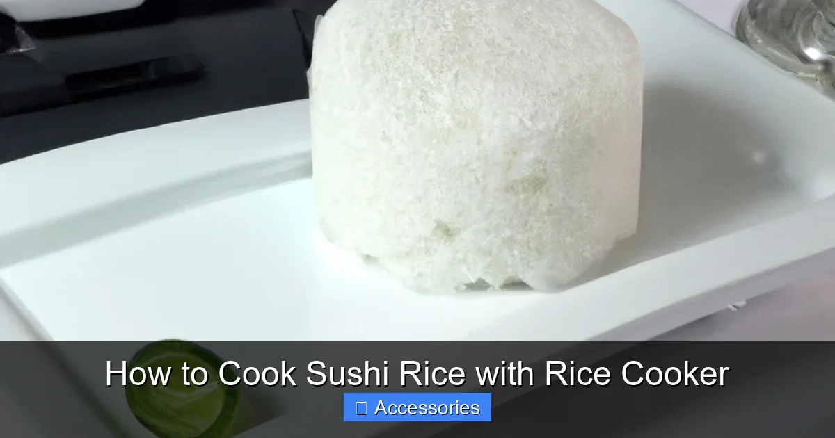 Sushi Rice Cooker Insert How to Cook Sushi Rice with Rice Cooker
