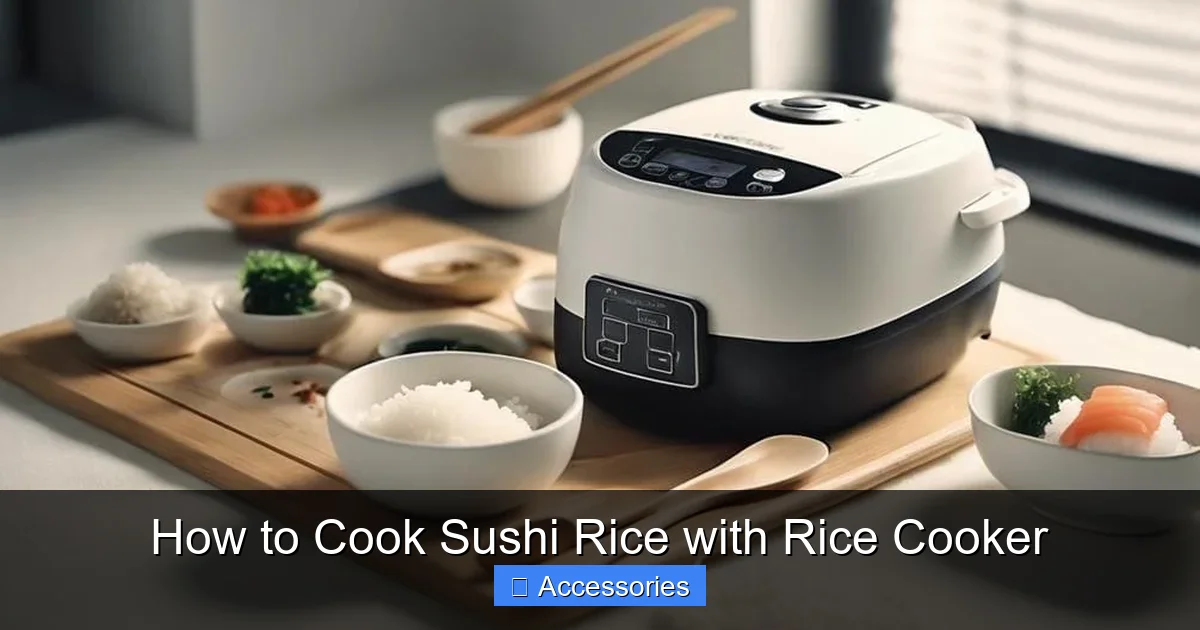 How to Cook Sushi Rice with Rice Cooker